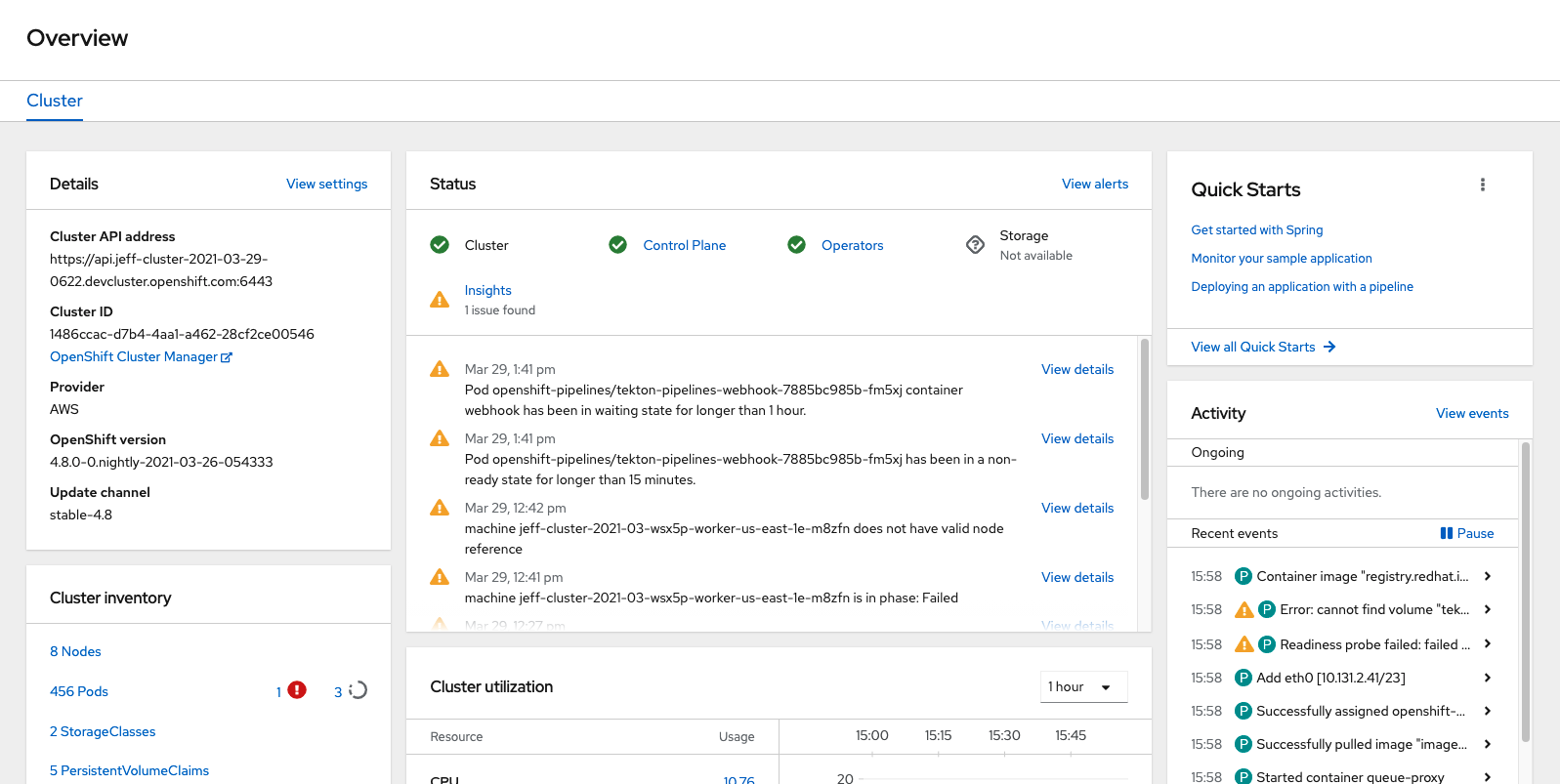 cluster-overview